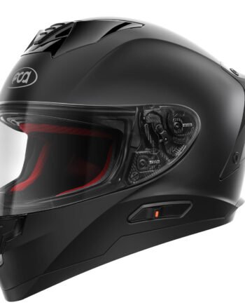 FS 90 DOT Full Face Motorcycle Helmet Mate Black